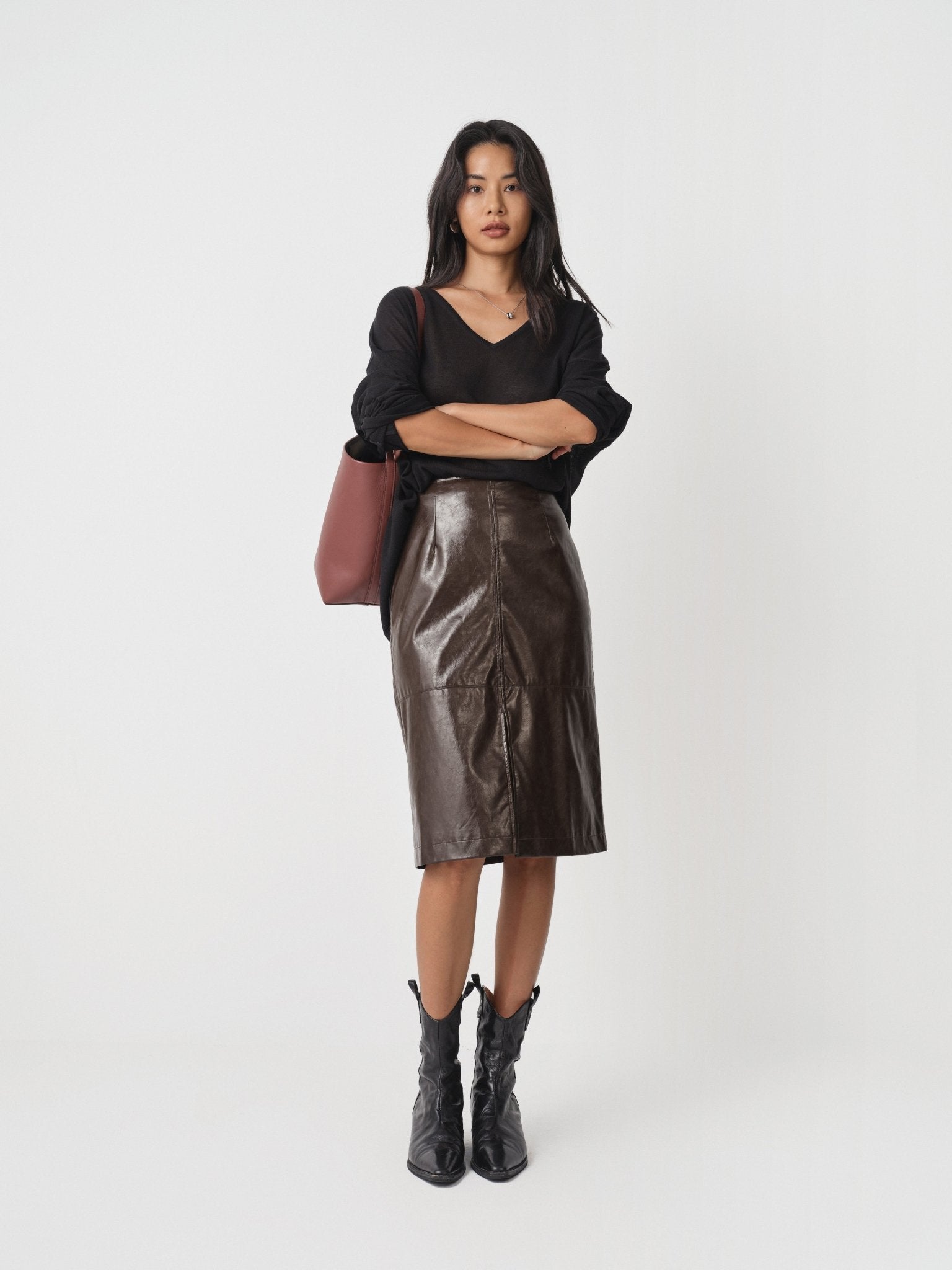 Pure V - neck Shirt for Workwear - Nettarei