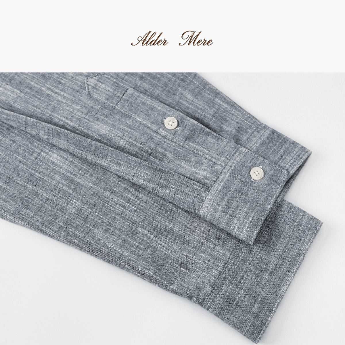 Relaxed Cotton Long-Sleeve Shirt – Breathable Pure Cotton Textured Shirt for Men - Nettarei