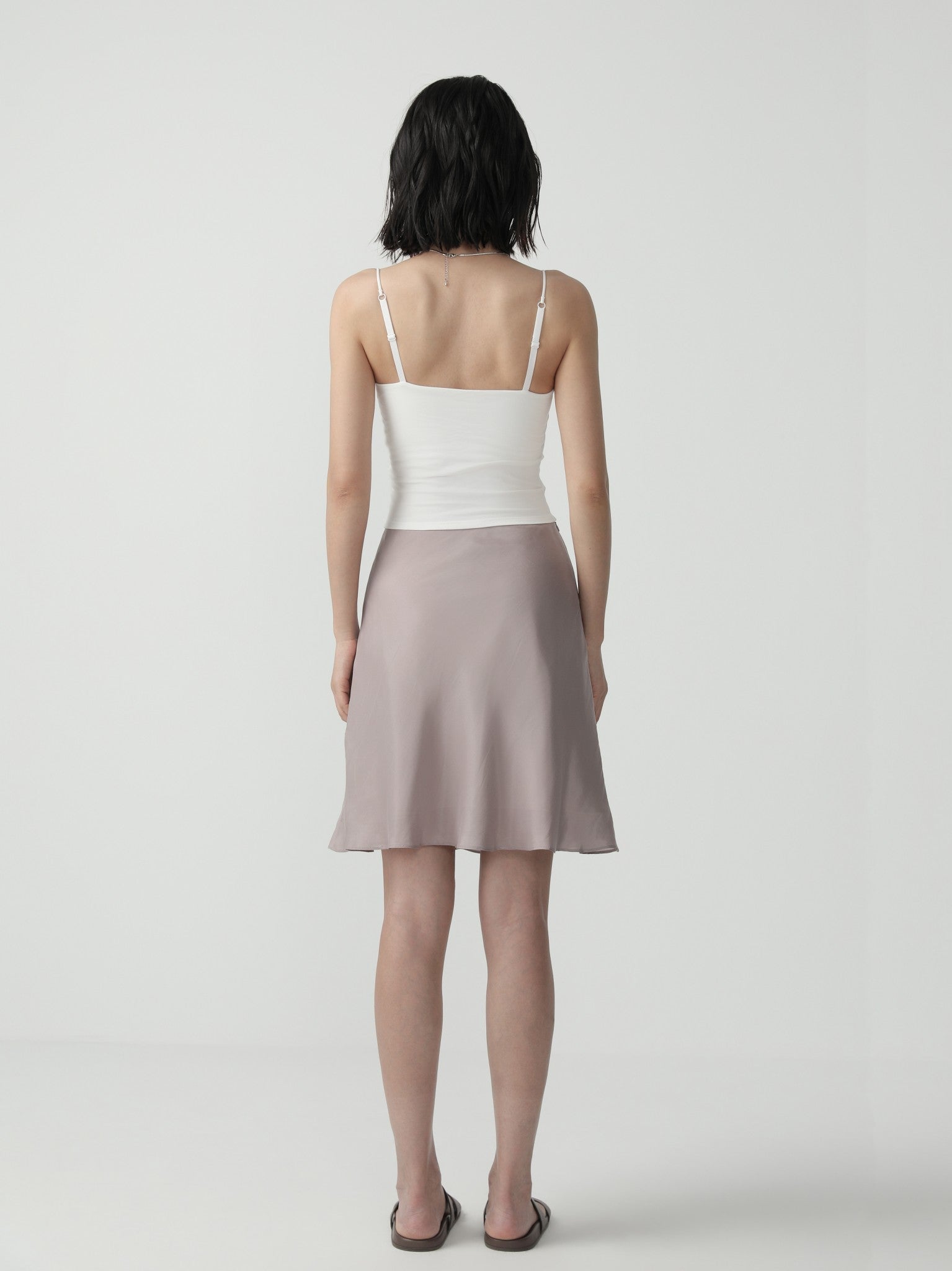 Serene Island - Inspired A - line Midi Skirt - Nettarei