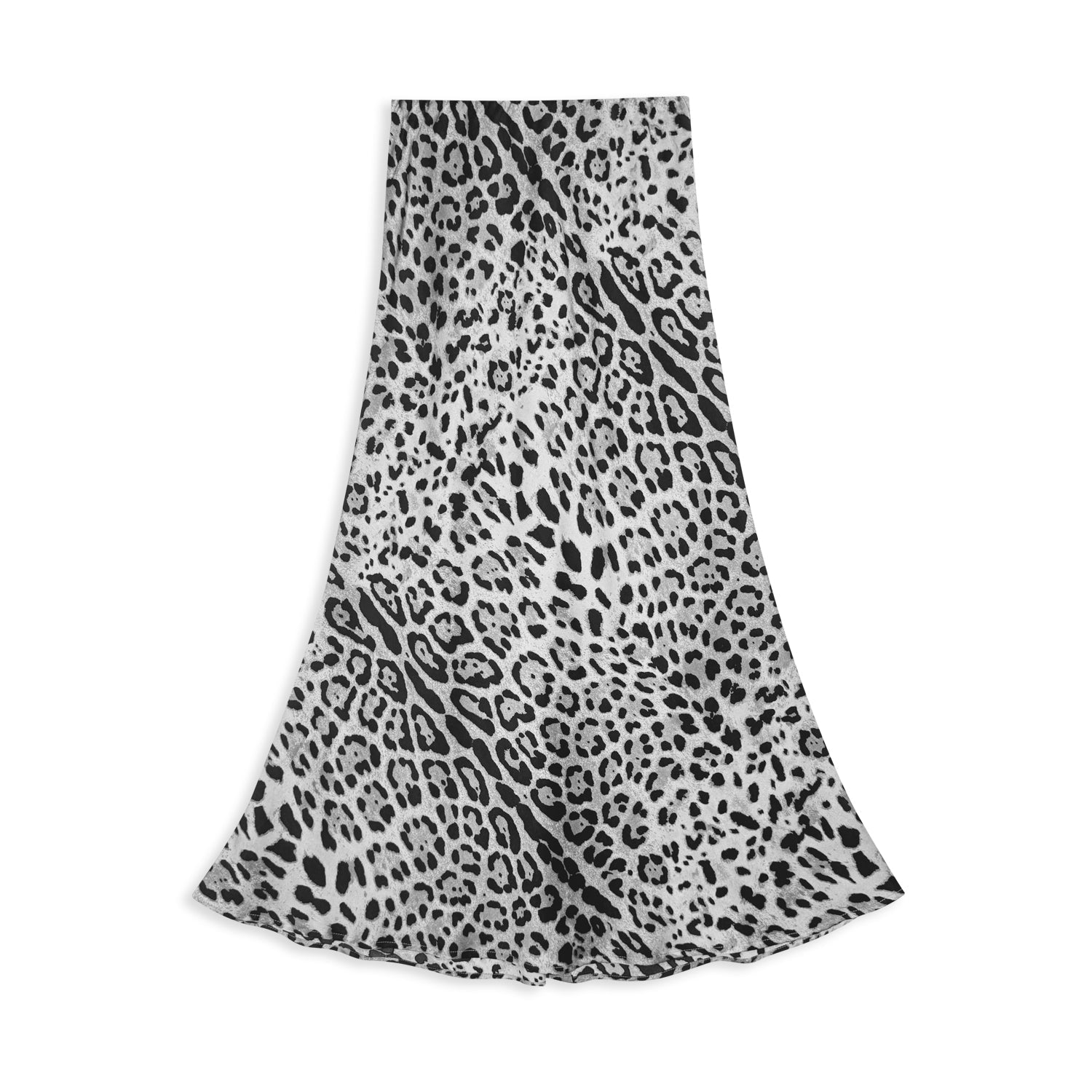 Sleek A - line Midi Skirt with Modern Minimalist Flair - Nettarei