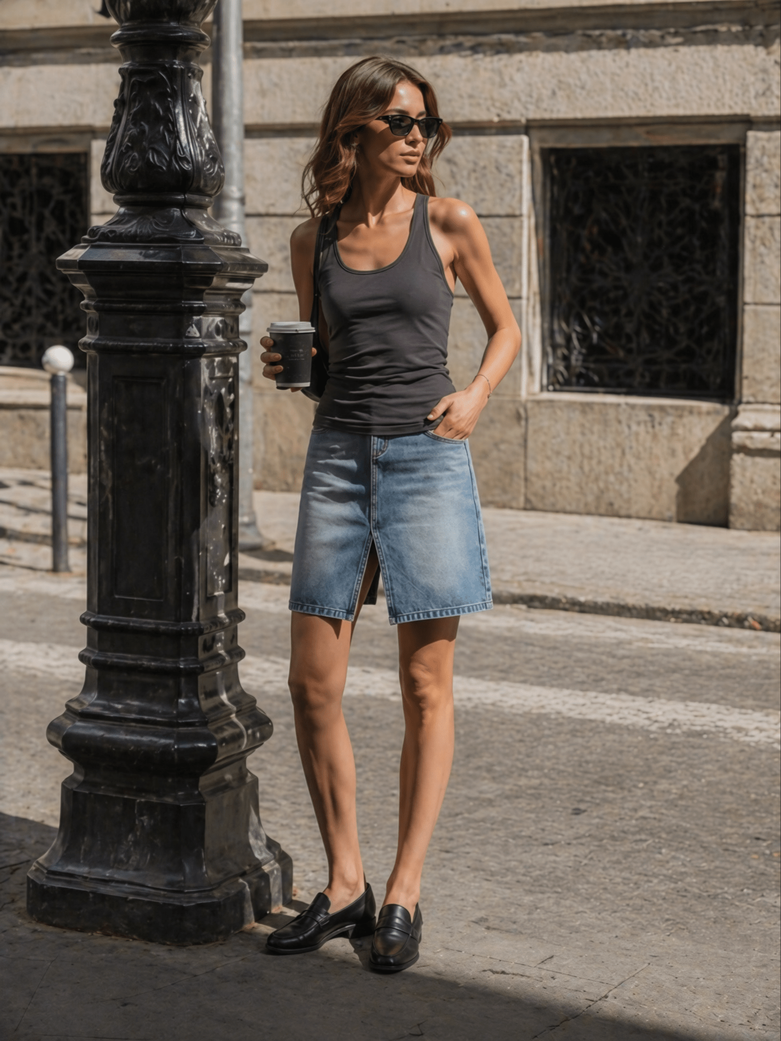 Sleek Fitted Long Sleeve Top - Nettarei