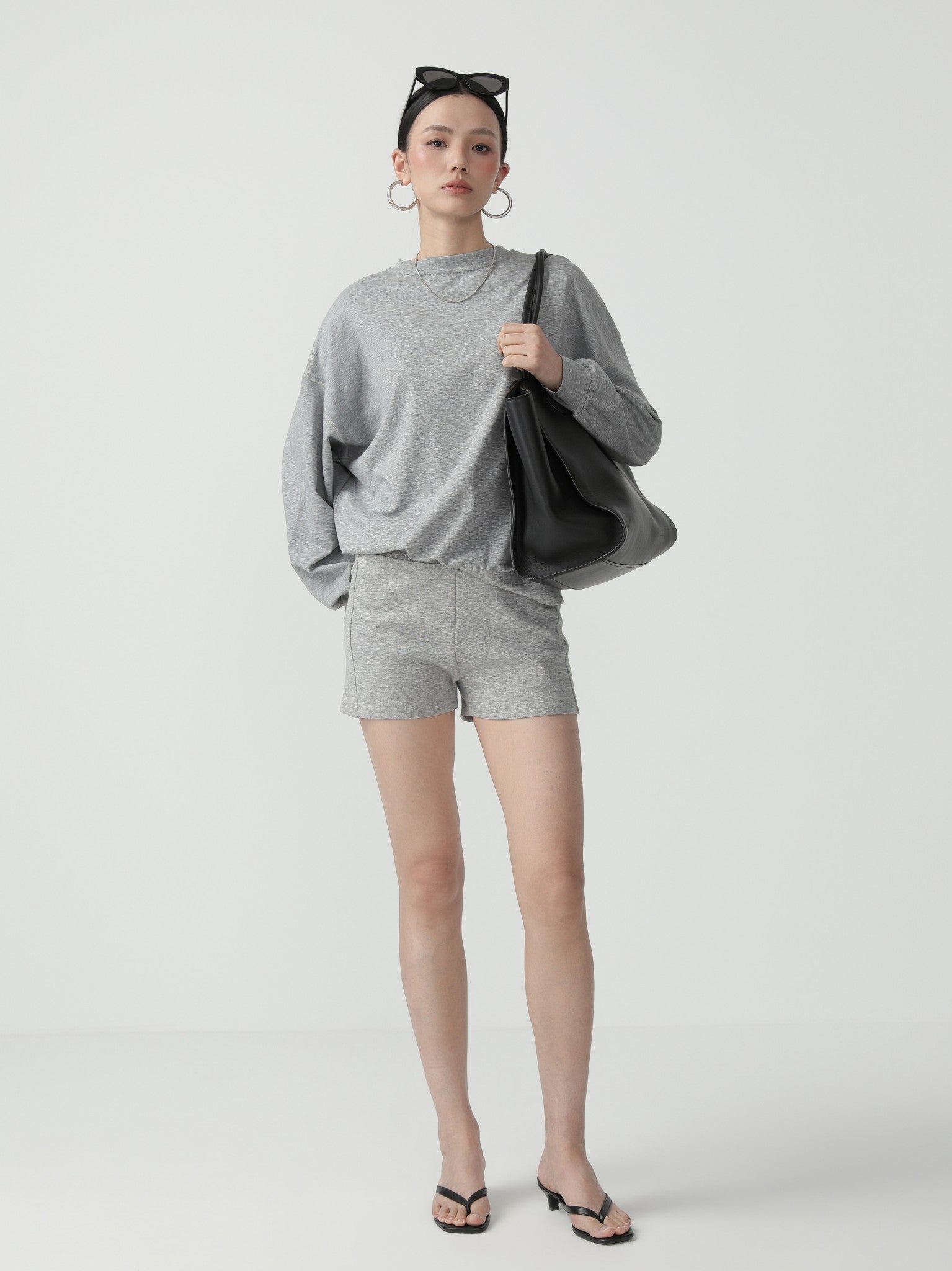 Sleek High - Waist Shorts for Women - Nettarei