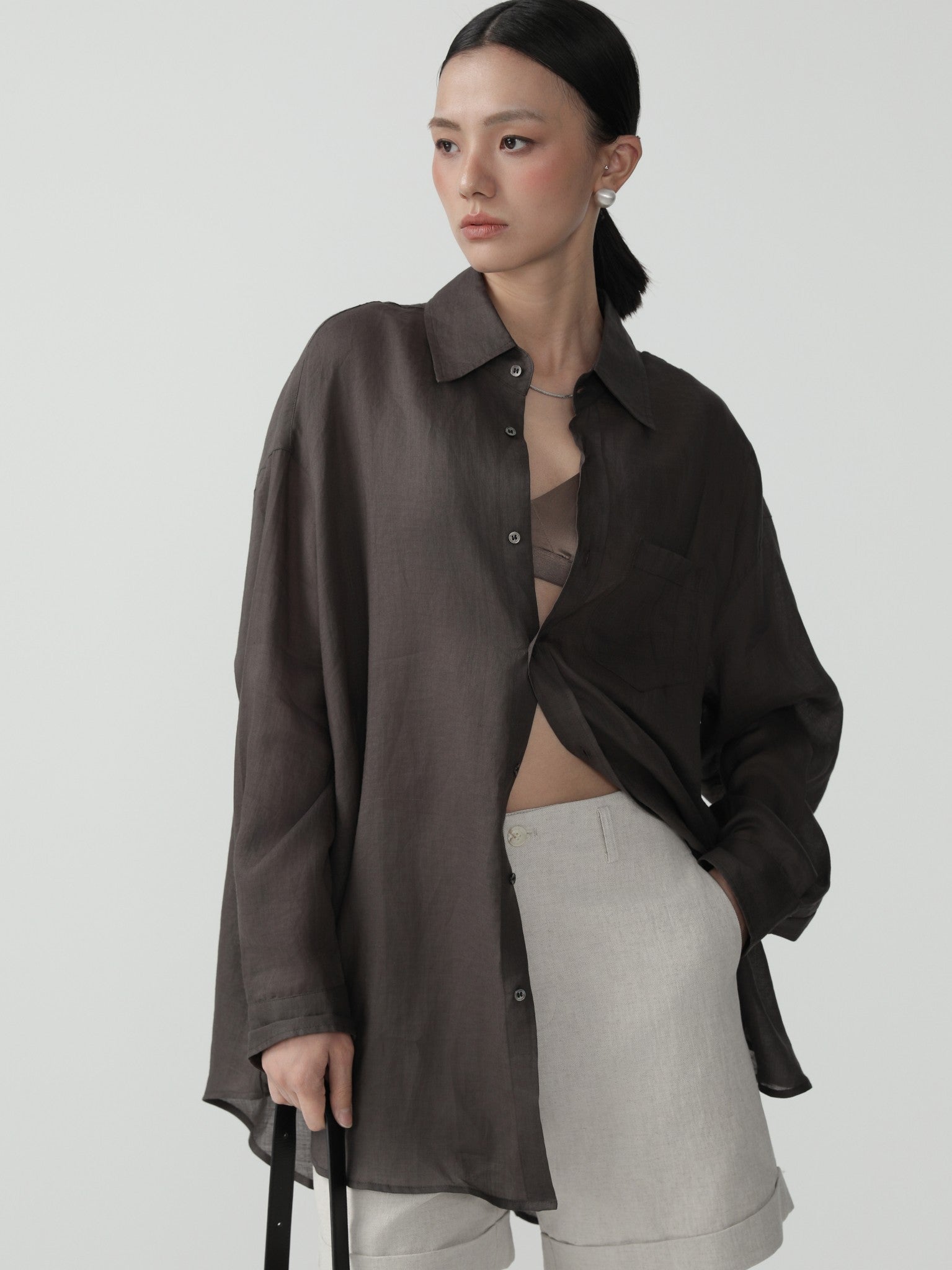 Sleek High - Waist Shorts for Women - Nettarei
