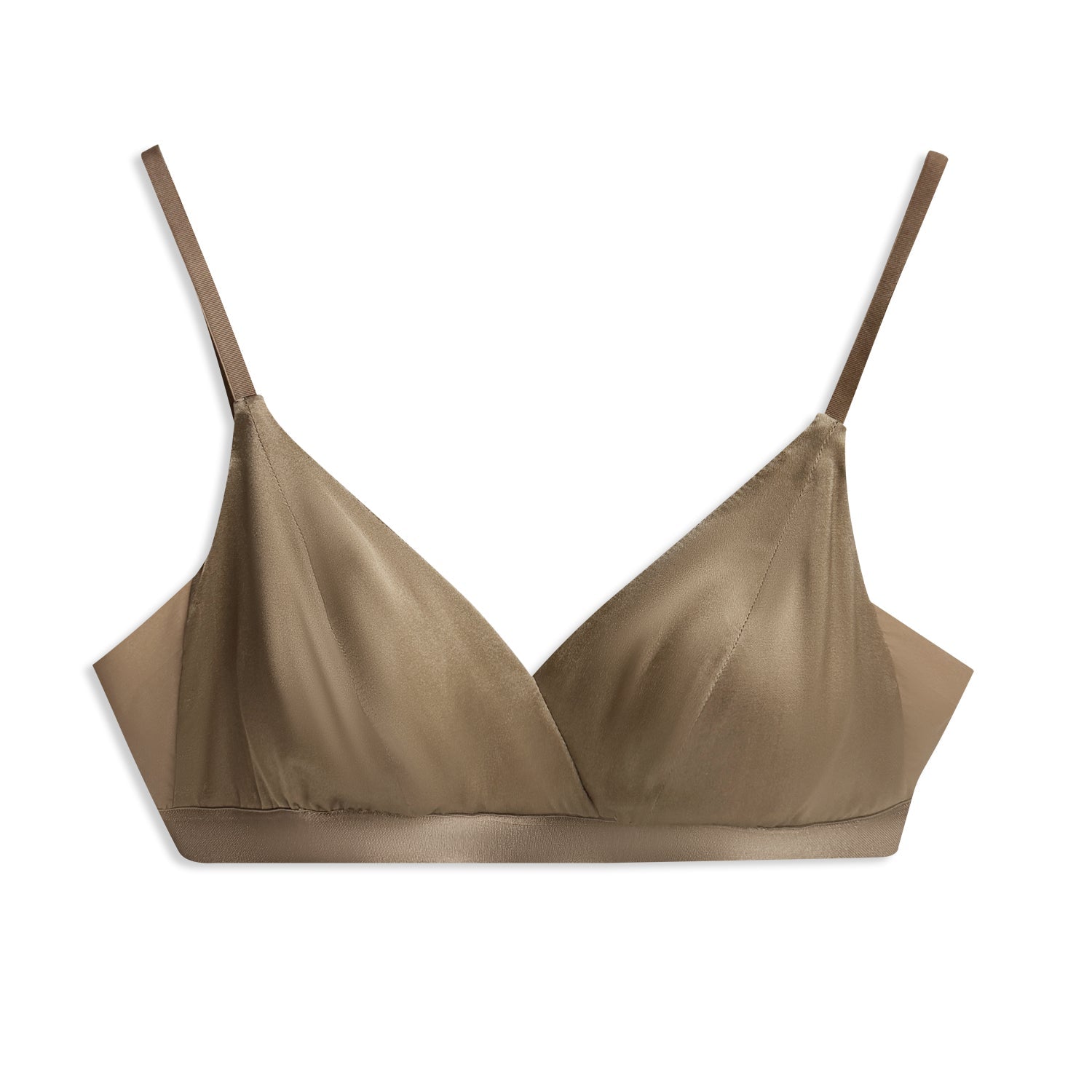 Sleek Minimalist Triangle Bralette - Nettarei