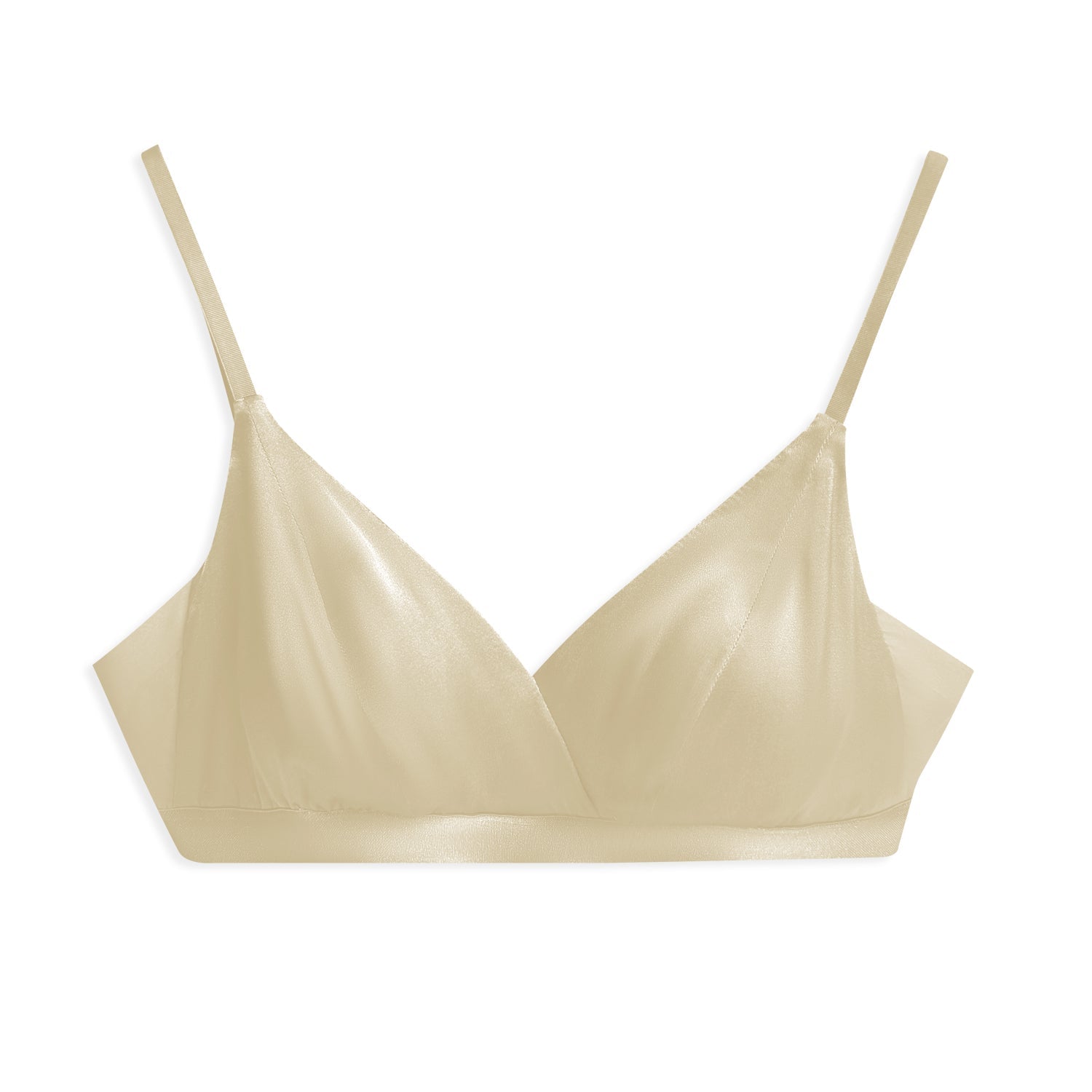 Sleek Minimalist Triangle Bralette - Nettarei