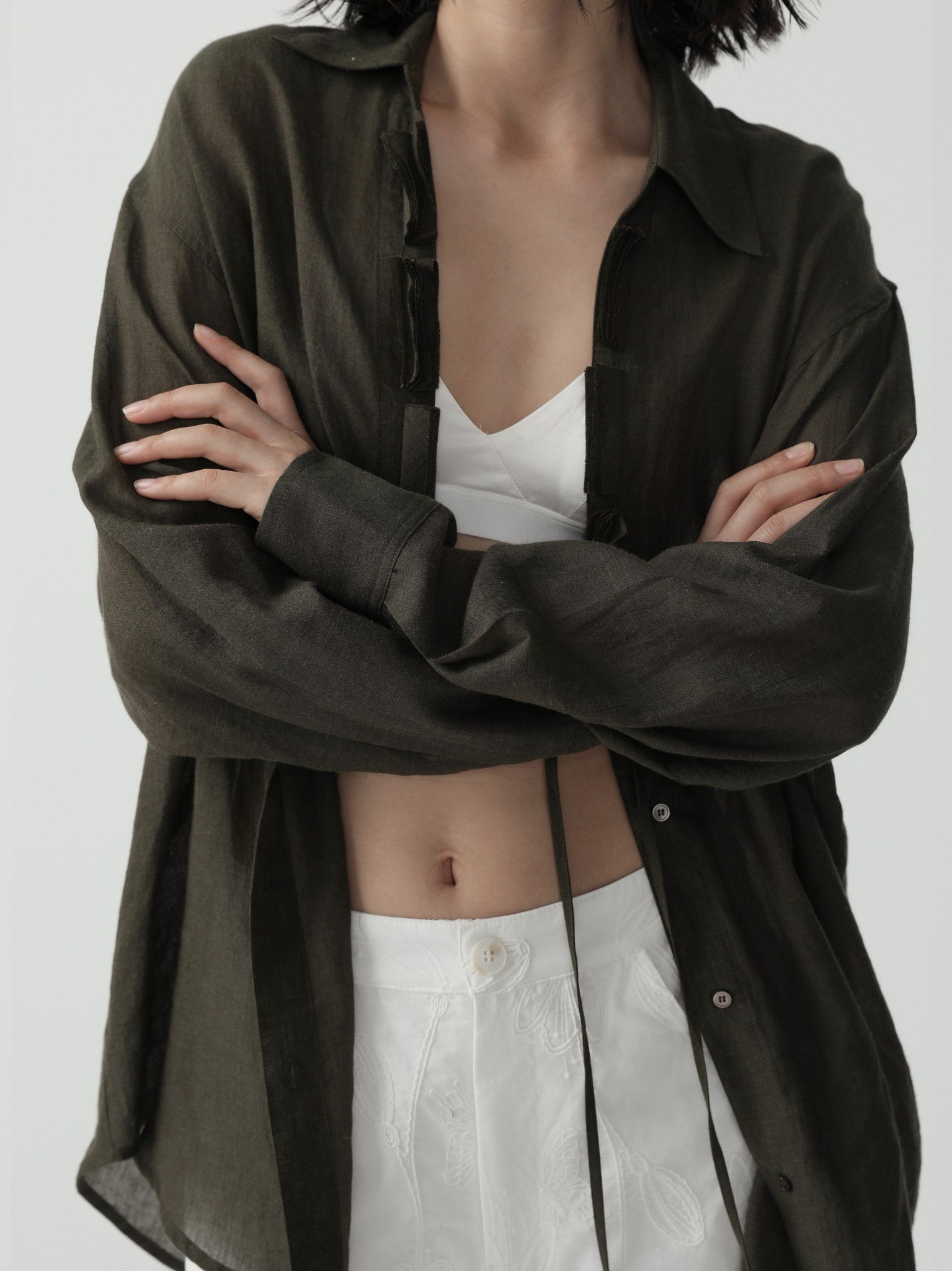Sleek Minimalist Triangle Bralette - Nettarei