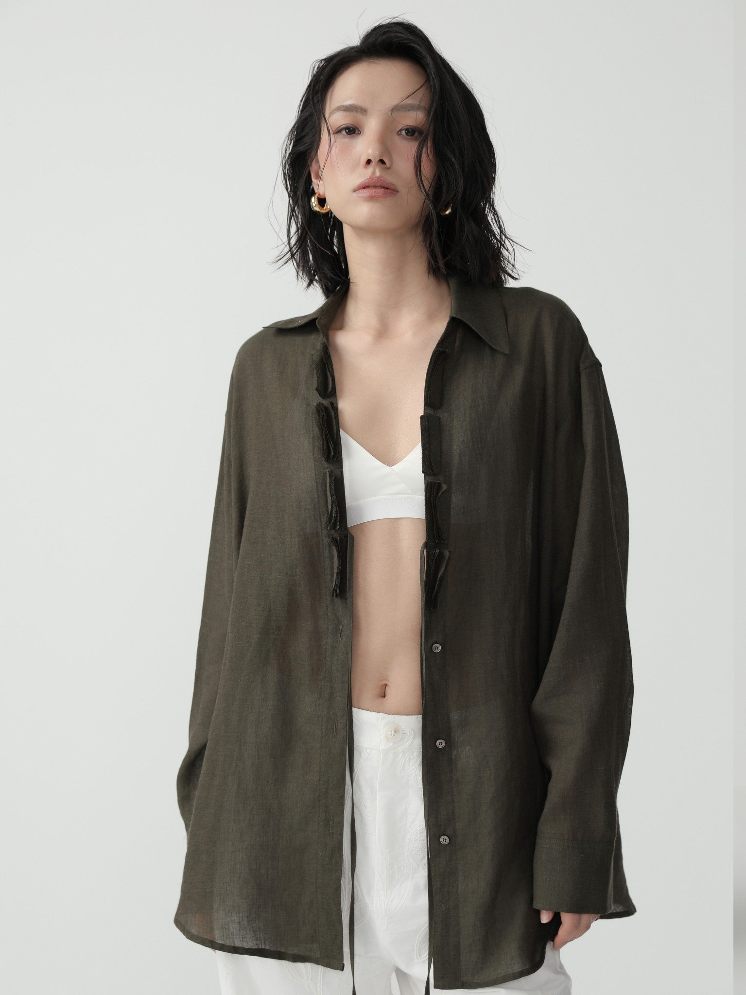 Sleek Minimalist Triangle Bralette - Nettarei