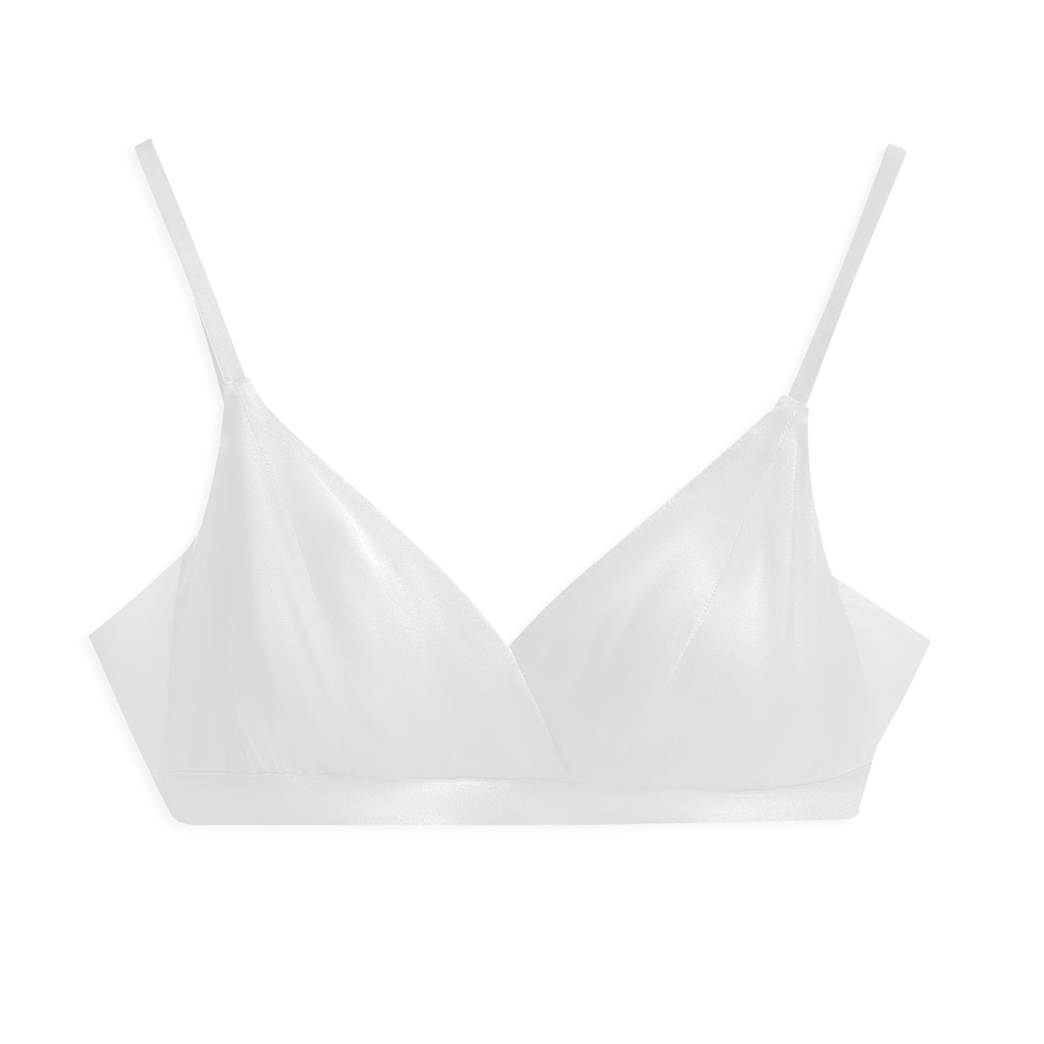 Sleek Minimalist Triangle Bralette - Nettarei