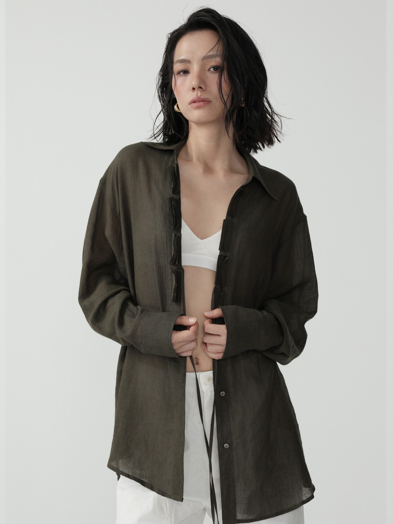 Sleek Minimalist Triangle Bralette - Nettarei