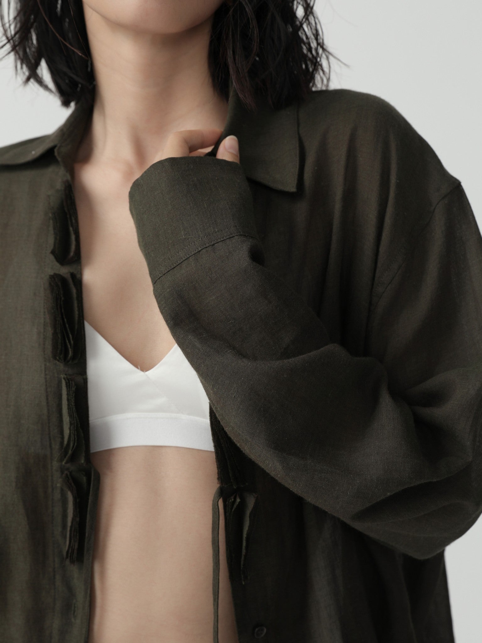 Sleek Minimalist Triangle Bralette - Nettarei
