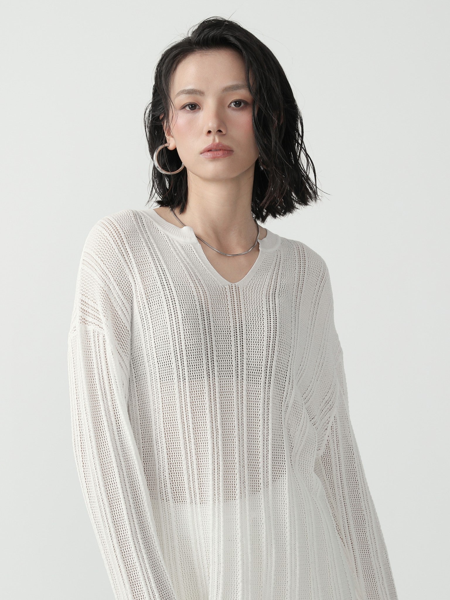 Sleek Minimalist Wide - Leg Knit Shorts - Nettarei