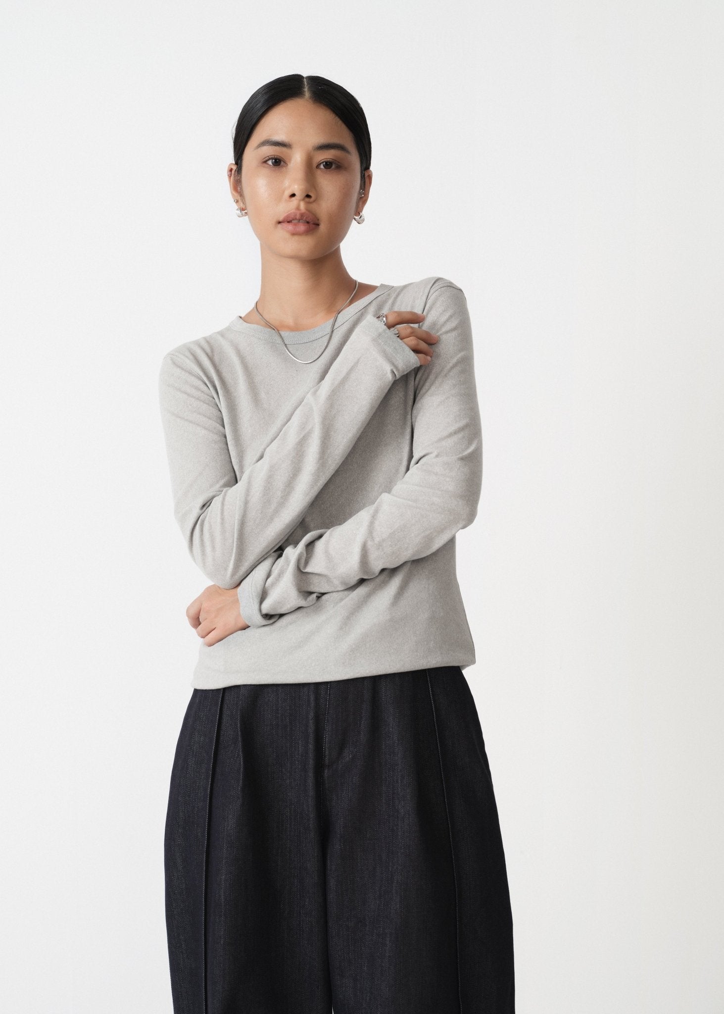 Slim Long Sleeve T-Shirt for Women - Nettarei