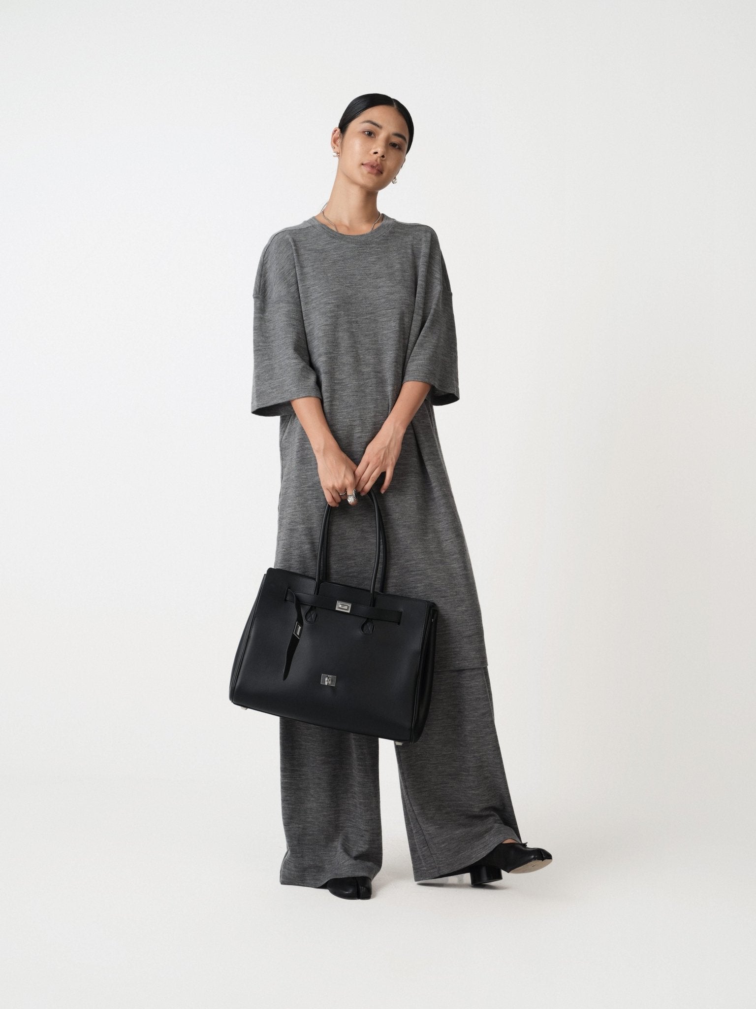 Soft Wool Dress Leisure - Nettarei