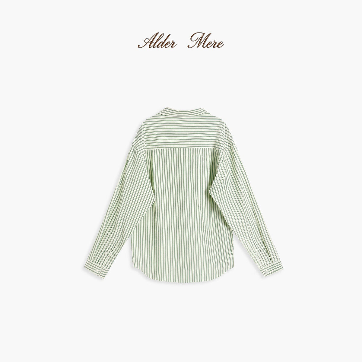 Striped Relaxed-Fit Long-Sleeve Shirt – Breathable Cotton-Blend Shirt for Men - Nettarei