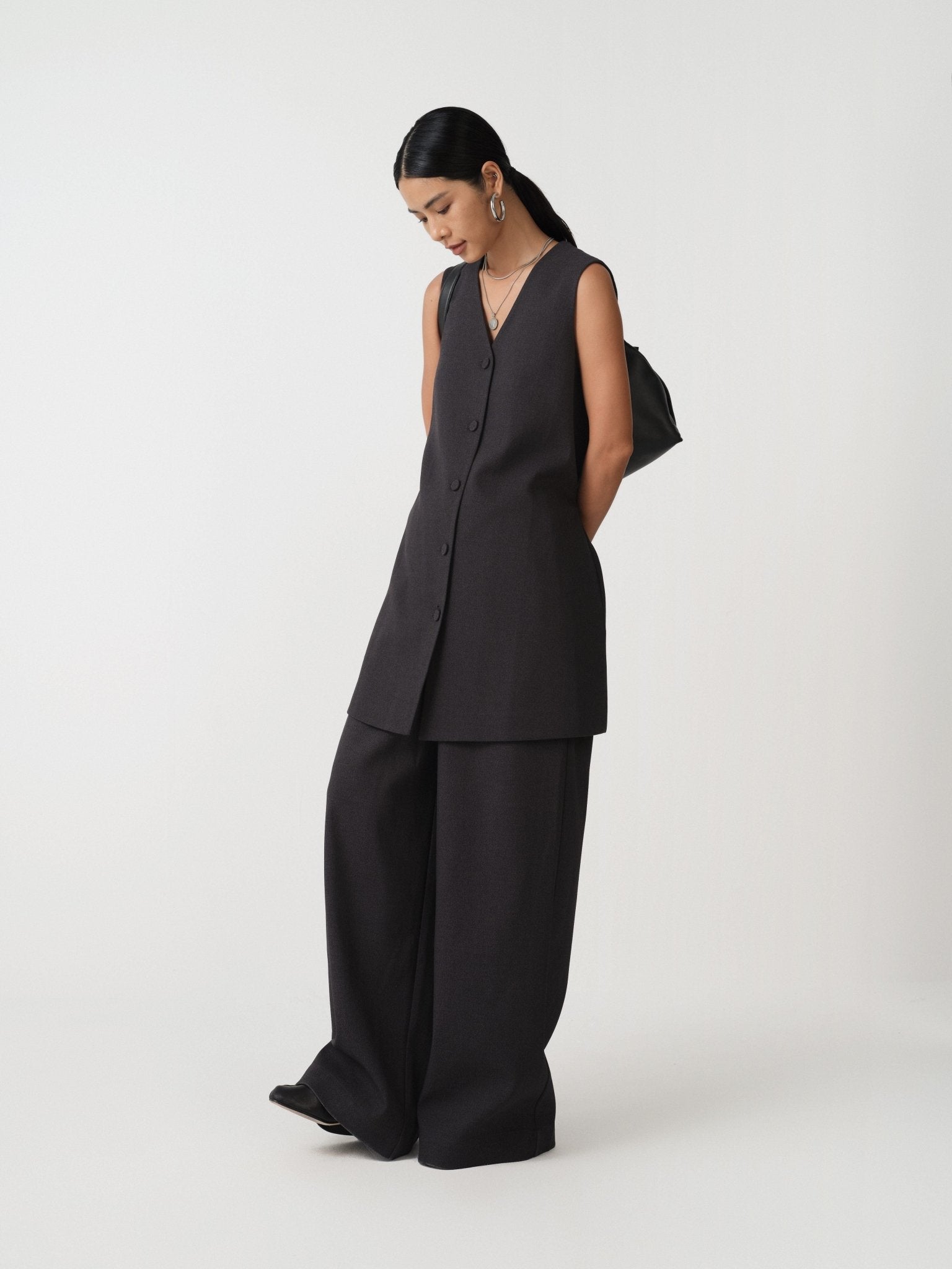 Tailored Tank Sleeveless Workwear - Nettarei