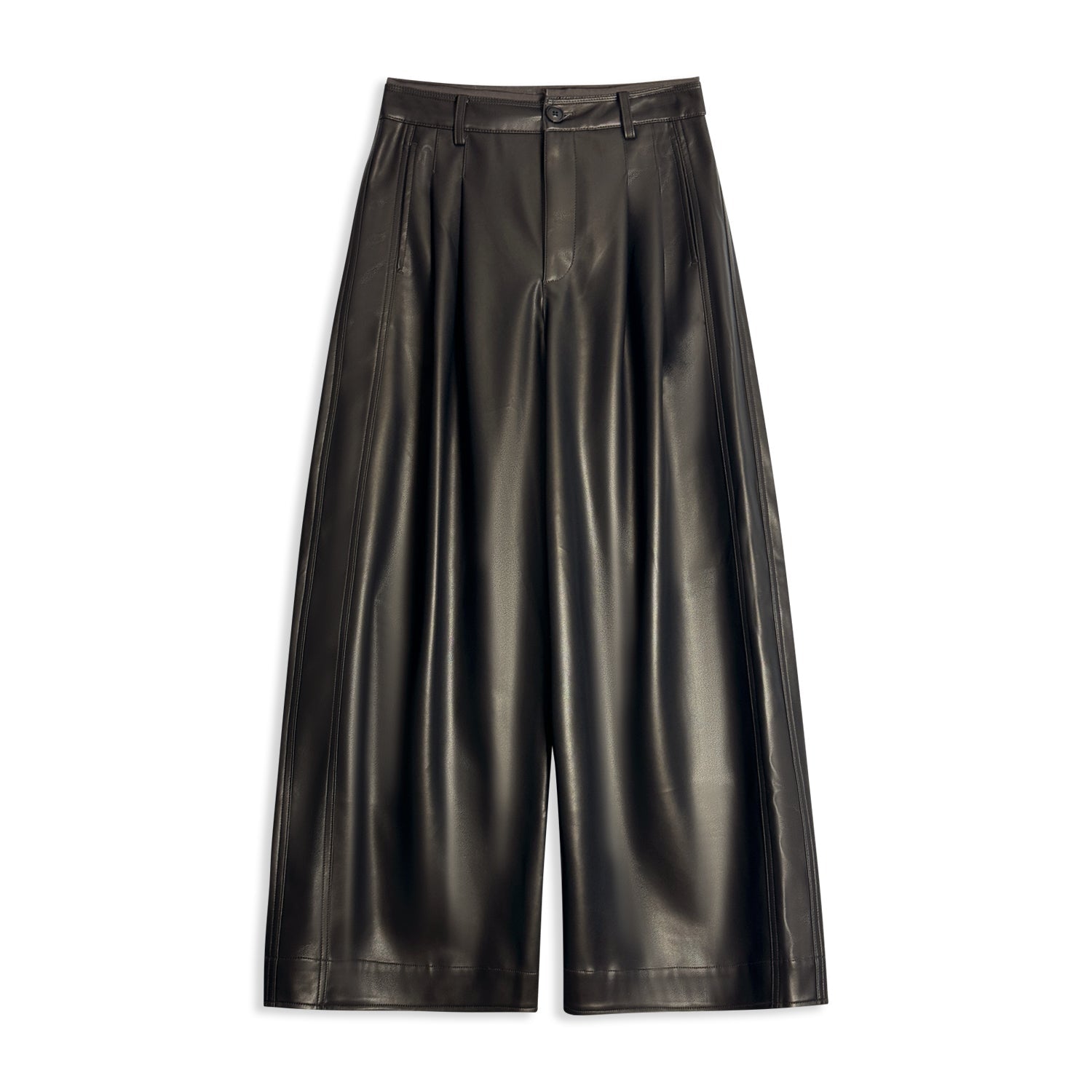 Wide - Leg Minimalist Pants - Nettarei